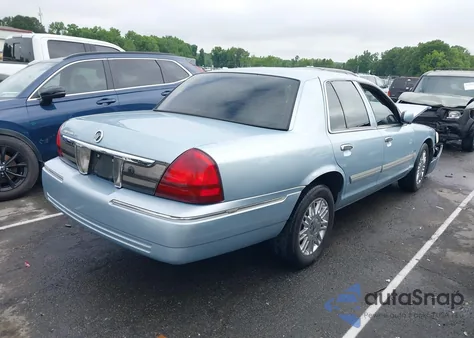 2009 Mercury Grand Marquis Ls (Fleet Only) из США, поврежденный, VIN 2MEHM75V29X632581